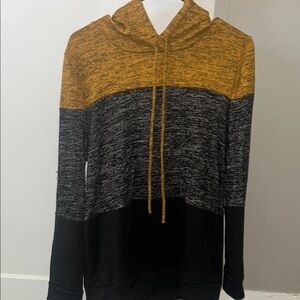 P.S. Kate Striped Hoodie- Large